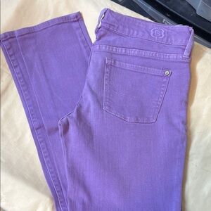 Vibrant Purple Skinny Jeans for Women